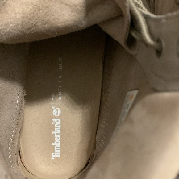 Beige suede Timberlands - Picture 9 of 9